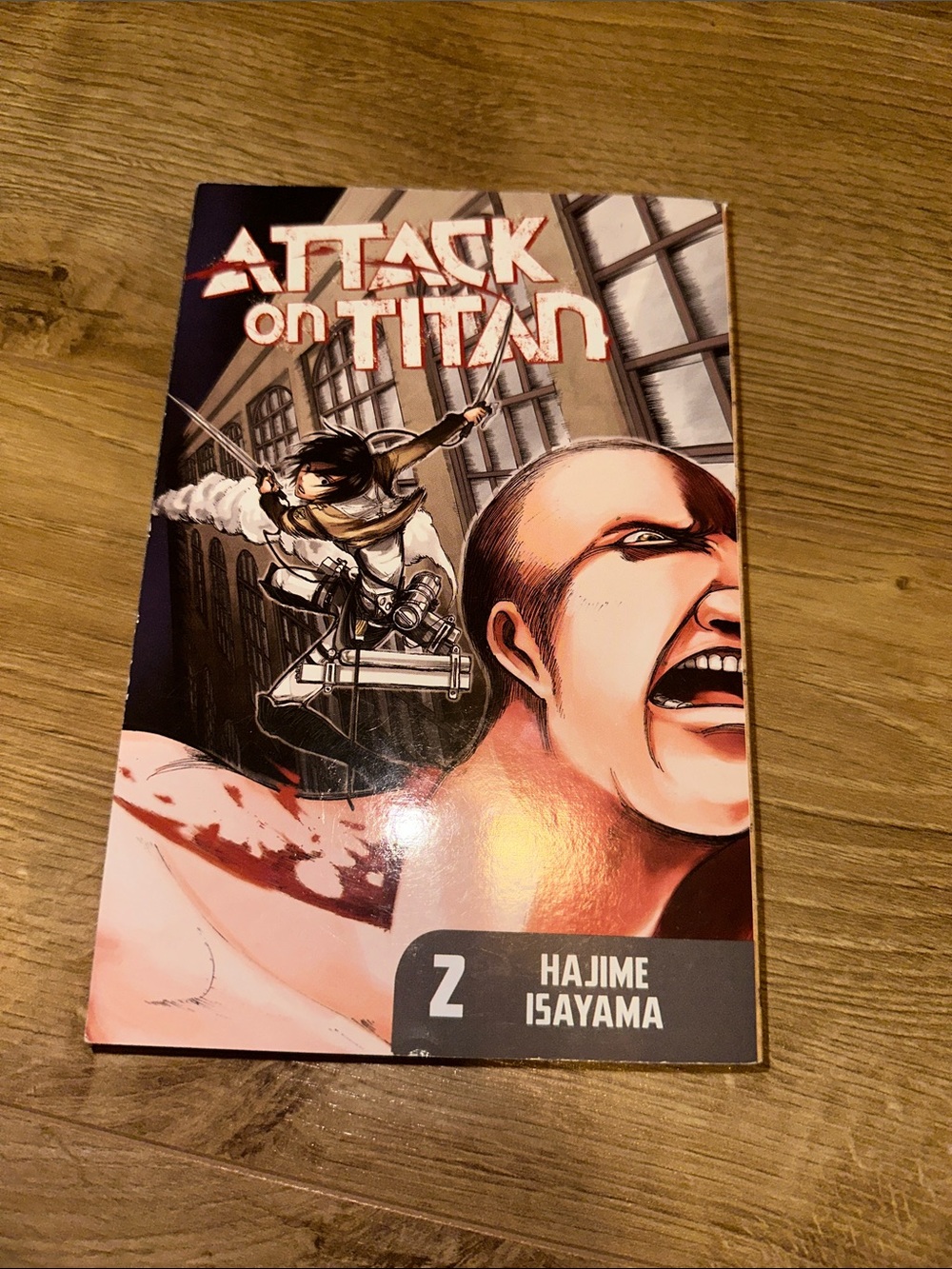 Attack on titan manga book 2
